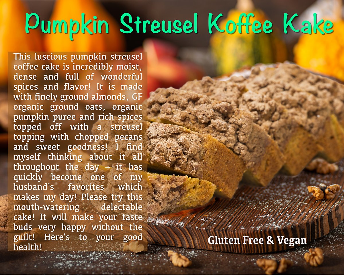 Pumpkin Streusel Koffee Kake