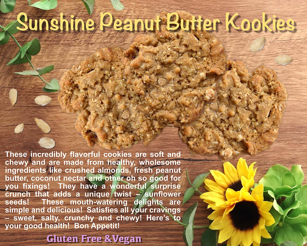 Sunshine Peanut Butter Kookies